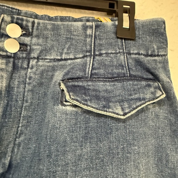 Maeve Anthropologie BOMBSHELL JEANS Women 31 Slim Straight High‎ Rise Blue 32054 - Picture 9 of 13